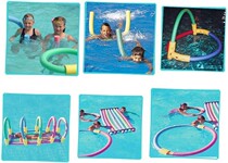  Blindfolded mutual playing stick Swimming stick Buoyancy foam stick Sponge stick Floating stick Play water exercise stick Bar atmosphere prop stick