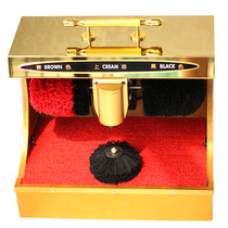 NewPoing dual motor automatic induction horizontal shoe polisher public home office Hotel delivery
