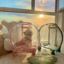 Unka Bubble Box Pets Out Portable Hand Pull Rod Luggage Large Capacity Spaceport Small Canine With Cat Bag