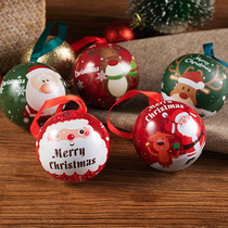 Christmas gifts children toddler ball Primary School gift box candy box Christmas Eve decoration Christmas Ball Pendant