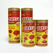 New stock Run scale red cube blood parrot Red and color fish food Fortune fish food Tropical ornamental fish feed Medium grain