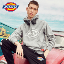 Dickies printed velvet hooded sweater mens autumn 21 new casual top long-sleeved clothes 7029