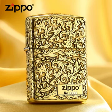 Zippo唐草龙黄铜打火机-Zippo唐草龙黄铜打火机促销价格、Zippo唐草龙黄
