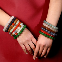 National inspection pure natural Hetian jade treasure handstring ladies diy bracelet accessories