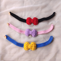 Cat collar pet dog neck bow tie jewelry cute small dog photo selling cute scarf is shorter than bear English