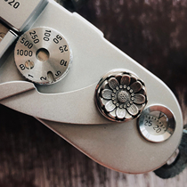 Shutter button Suitable for Leica Leica Fuji Sony Shutter button M10 Japanese Sterling Silver Lotus MISSFILM]