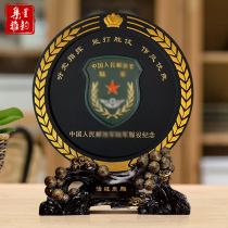 Customized creative veterans souvenir gifts for comrades-in-arms gifts military veterans retired souvenirs