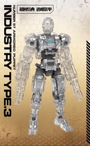 Genesis toy No 57 Armor squad industrial three-type nine-type Longyuan battle five-element platform assembly model