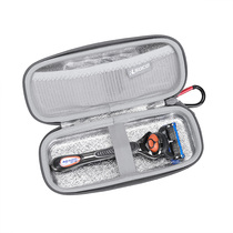 RLSOCO razor razor storage bag travel protective cover Gillette razor carrying bag men razor storage box