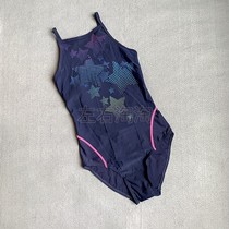 Foreign trade original single export childrens one-piece swimsuit girl swimsuit professional training