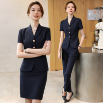 Superior Summer Short Small Small Short Small Senior Professional Formal Hotel Front Desk