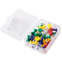 Del 0021 color I-shaped pin American pushpin drawing pin safe and easy-to-use pushpin