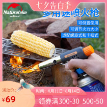 NH mobile customer external spitfire gun Air spray gun stove head Spiral portable snap-on picnic barbecue igniter New product