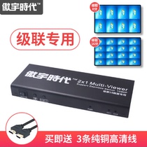 Aoyu era HDMI Splitter 2 ports 2 in 1 out dnf DUNF dungeon moving brick splitter cascade 8 open 16 Open