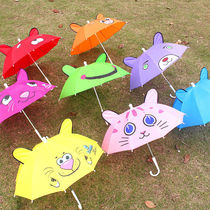 Children's cute toy umbrella men's and women's ear umbrella props mini dance toy umbrella 1-2 year old baby sunshade