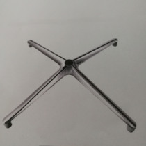 Leisure sofa chair cross-base four-foot aluminum alloy four-paw five-paw chair base chair chair chair chair chair substrate