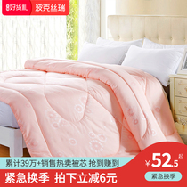 Quilt Chunqiu quilted by air conditioning by a double thin quilt by the Four Seasons General summer quilt quilted by the student Winter quilted quilt core by the spring and autumn quilt