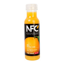 Nongfu Spring 100% NFC juice (refrigerated type) orange juice 300ml bottle