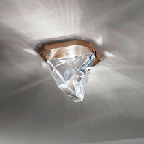 Postmodern Creative Crystal Aisle Ceiling Light Art Genguan Cloakroom Suction overhead light