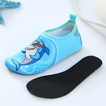 Baotou seaside sandals outdoor swimming soft bottom cool floating diving summer boy baby non slip lady cave children