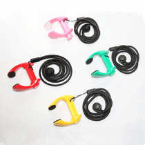 Merman hominin professional free diving equipment nose clamping ear pressure balance non-slip elastic nose cushion with anti-loss rope