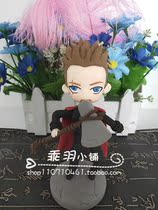 Thor God Q version of Cartoon clay doll handmade custom ultra-light clay doll anime game surrounding characters