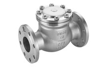 304 stainless steel flange check valve swing check valve H44W16P horizontal valve DN50-100 check valve