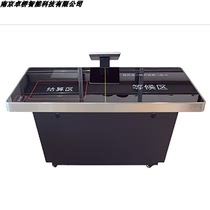 Intelligent system table smart dining table automatic checkout canteen payment table catering charging desk smart hotel self-service
