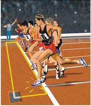 Troop physical fitness test long-distance running timing equipment intelligent running system military physical training time repertoire