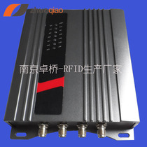 RFID radio frequency signal Radio wave transmitter Transmitter UHF UHF passive reader Reader reader 900