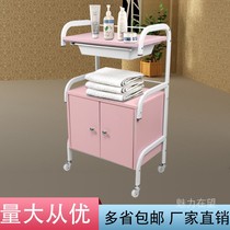 Beauty cart beauty cart tool cart multifunctional beauty salon special European-style high-end mobile storage cabinet rack