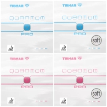 Nine-tailed ping pong TIBHAR tall and straight pink blue QUANTUM quantum X PRO set of glue s imported internal ping pong