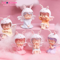 Net red 2021 Annie baby little angel blind box Daquan Girls edition Hand office boy Childrens toys girl gifts