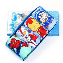 Thomas Otter childrens clothing Boys  underwear Childrens small and large childrens boxer shorts new printing four-pack