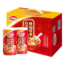 Daliyuan eight treasure porridge longan lotus seed porridge 360g * 12 cans of instant porridge office New year gift