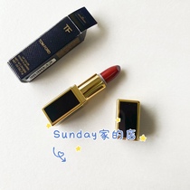 US-Dao scarcity sample ~ TOM FORD TF black tube lipstick 16 80 1G atmosphere feel gem Red