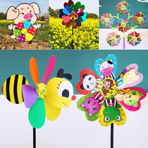 Creative outdoor handmade activities Childrens toys Windmill stalls Source Night Market Square Colorful small windmill gifts