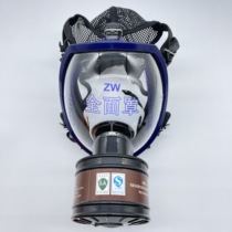 Fire filter gas mask spherical labor protection work smoke mask helmet full face protection