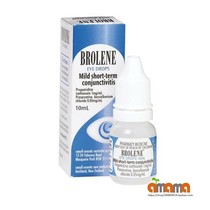 Brolene Eye Drops Moisturize and relieve eye discomfort Mild Conjunctiva yan Eye Drops 10ml Australia