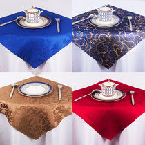 Mouth Cloths Napkins Restaurant Jacquard not dropping Mao Hotel Fold Flowers Professional Napkins Mat-Rub Cup Bumi White Red