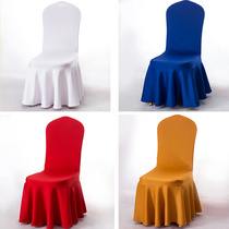 350g air layer meeting thickened elastic chair cover universal chair cover hotel banquet wedding dining chair cover