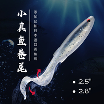 Flying Ants Small Real Fish Roll Tail Lujah Soft Bait Seduces Soft Mandarin Fish Bass Bait Lead Head Hook Texas Caro Fishing Group