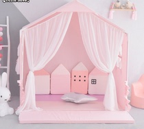 Nordic ins childrens indoor tent boys and girls separate bed artifact game House baby Princess house small house tent