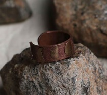 (spot) isha linga copper ring moon phase copper ring