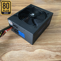 Corsair pirate ship HX750W dual CPU rated 750 Watts gold medal half module desktop PC computer power supply