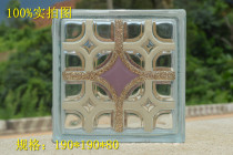 Painted brick rice White Well plaid glass brick partition glass brick living room partition wall bathroom partition wall