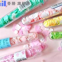 Spring Tour Travel Portable Soapy Paper Disposable Soap Paper Travel Mini Petal Soap Tablets Childrens Hand Wash Tablets