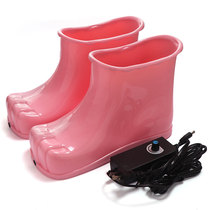 Happy camp with the same constant temperature bubble shoes mens foot bath shoes drying feet warm shoes washing feet shoes women
