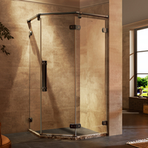 FRAE Philui shower room partition custom U-shaped square straight line word shower room customized high-end bath room CM