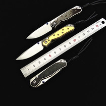 m390 powder steel folding knife Kevin high hardness sharp mini self-defense small knife portable fruit knife